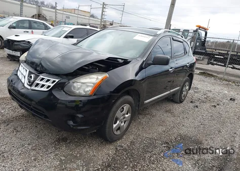 2015 Nissan Rogue Select S из США, поврежденный, VIN JN8AS5MT1FW653771